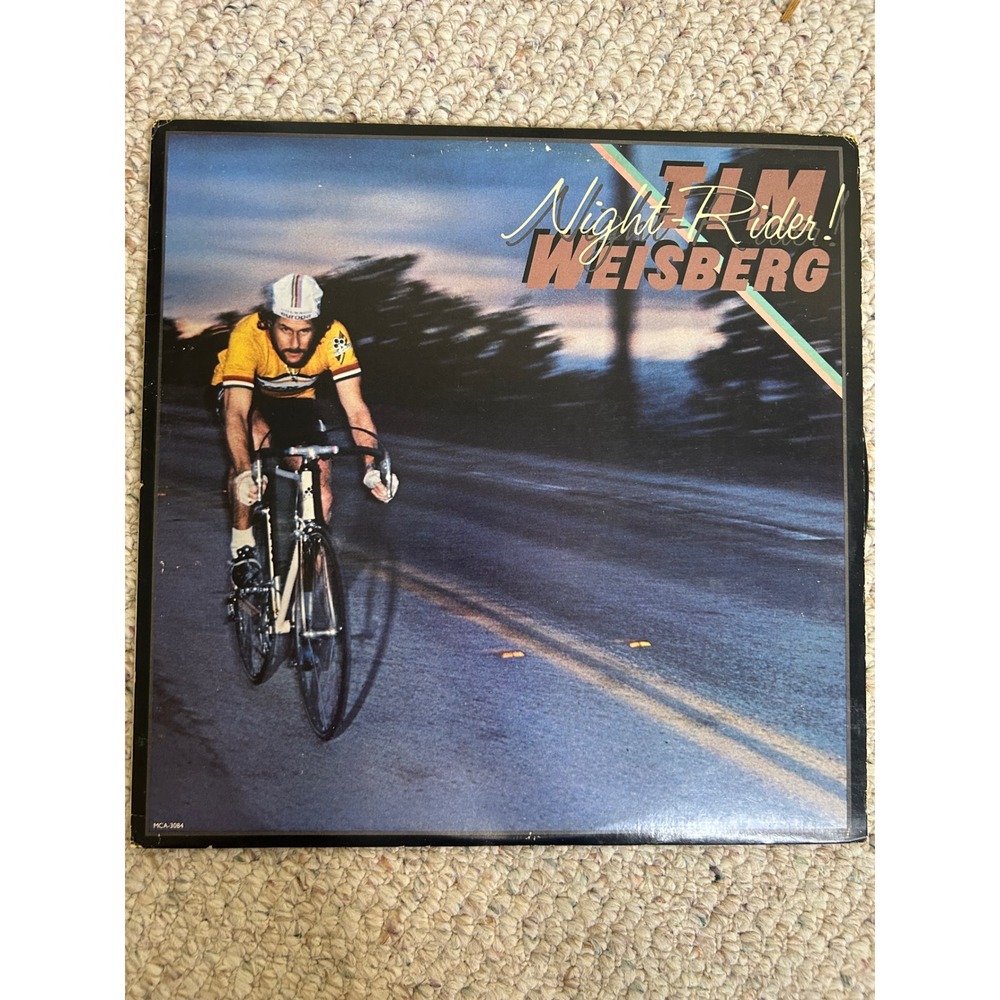 Tim Weisberg Night Rider Vinyl LP Record 1979 MCA-3084 Jazz Rock Fusion Flute